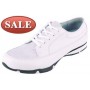 e2001 White Leather Ladies Sport Golf Shoe