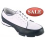 e2003 Black and White Leather Ladies Sport Golf Shoe