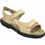 e2059 Wheat Leather Ladies Golf Sandal