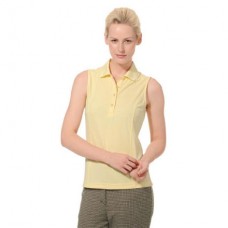 KWGA-2064 Monterey Club - Ladies' Solid Lightweight Pique Sleeveless Shirt