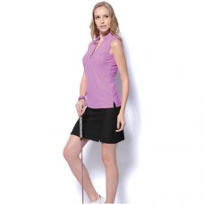 KWGA-2856 Monterey Club - Ladies' Stretchable Honeycomb Texture Skort